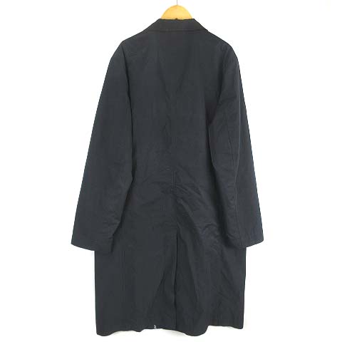 ブルーブルー Blue Blue スプリングコート ナイロン チェスター ロング ダークネイビー 3 メンズ 003 ベクトルパーク