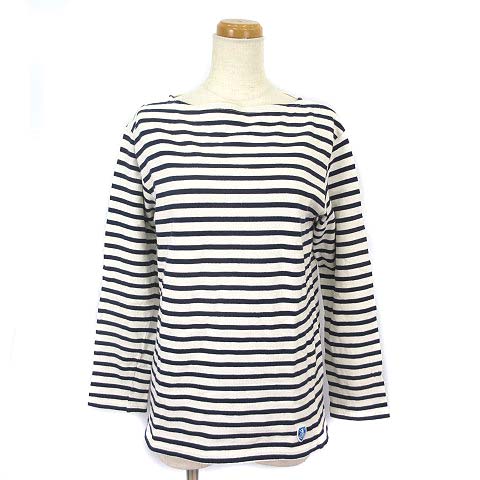 オーチバル Orcival オーシバル バスクシャツ Tシャツ カットソー ボーダー ボートネック ロンt 長袖 アイボリー ネイビー 3 レディース 003 ベクトルパーク オーチバル Orcival オーシバル バスクシャツ Tシャツ カットソー ボーダー ボートネック ロンt 長袖 アイボリー ネイビー 3 レディース 003 ベクトルパーク