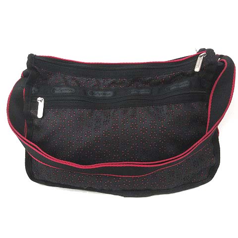 レスポートサック Lesportsac ショルダーバッグ パンチング 花柄 黒 ピンク Rrr レディース 003 ベクトルパーク