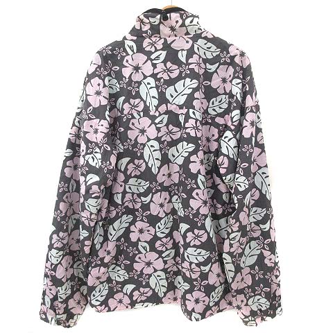 マーモット Marmot ブルゾン ジャケット 花柄 ジップアップ ナイロン L ピンク ブラウン ホワイト メンズ 003 ベクトルパーク