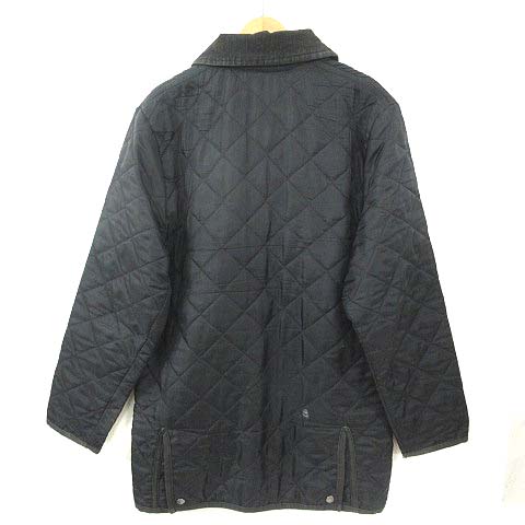 マッキントッシュ Mackintosh キルティングジャケット コート コーデュロイ 切替 34 黒 ブラック Rrr メンズ 003 ベクトルパーク