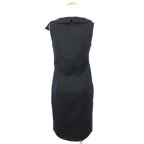 ラブモスキーノ Love Moschino ワンピース ドレス ノースリーブ ひざ丈 リボンモチーフ 40 黒 ブラック Ecr3 レディース 003 ベクトルパーク