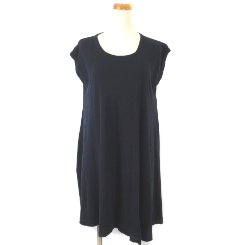 ワイズ Y S 08aw カットソー ワンピース ノースリーブ ひざ丈 2 パープル Ibo5 レディース 003 ベクトルパーク