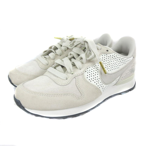 ナイキ Nike Internationalist Lx インターナショナリスト スニーカー ローカット グレージュ 24 78 055 レディース 003 ベクトルパーク