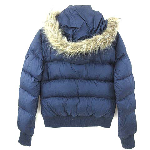 トゥルーレリジョン True Religion ダウンジャケット ナイロン フェイクファー S ネイビー メンズ 003 ベクトルパーク