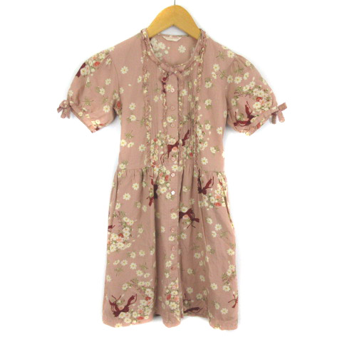 ベビーピンクハウス Baby Pink House ワンピース キッズ 女の子 レース パフスリーブ リボン 花柄 ピンク L Ecr8 キッズ 003 ベクトルパーク ベビーピンクハウス Baby Pink House ワンピース キッズ 女の子 レース パフスリーブ リボン 花柄 ピンク L Ecr8 キッズ 003 ベクトルパーク