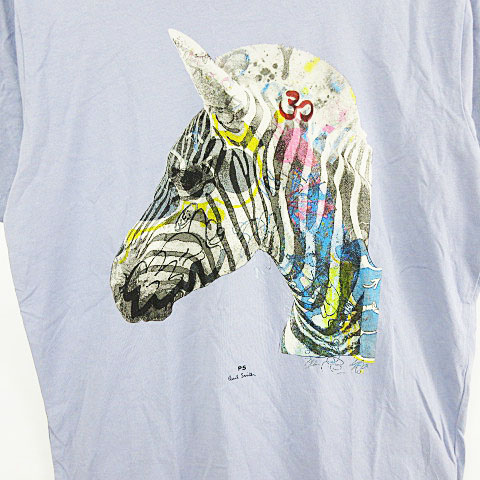 ポールスミス PAUL SMITH Tシャツ カットソー 半袖 アニマル プリント  