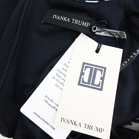 新しく着き イヴァンカ 2 総柄 カシュクール ジャージー ひざ丈 ワンピース トランプ ワンピース Ffdexplorers Com