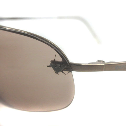 美品 エンポリオ アルマーニ サングラス パール ラメ ブラウン エンポリオ アルマーニ サングラス EMPORIO ARMANI EA9825FS 2BD