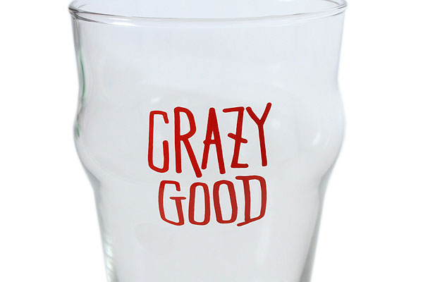 未使用品 2015SS STUSSY ステューシー Livin' GS Pint Glass Crazy