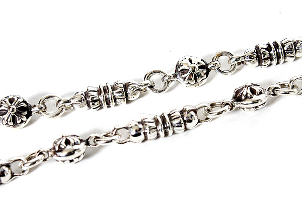 CHROME HEARTS クロムハーツ 1クリップバレル クロスボール リンク  