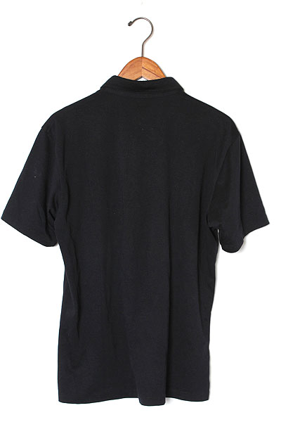 Uniqlo ユニクロ ヒートテック 半袖ポロシャツ L 黒 春夏 メンズ 004 ベクトルパーク