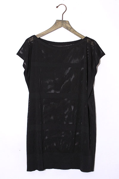 me ISSEY MIYAKE ミー イッセイミヤケ メッシュ ノースリーブ