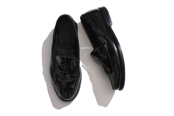 SAINT LAURENT PARIS サンローラン パリ スタッズ タッセルローファー 