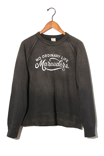 COOTIE クーティ Print Vintage Crewneck L/S Sweatshirt Marauders 