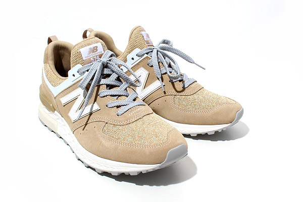 未使用品 new balance ニューバランス MS574BS (D) 17FW BEIGE(BS