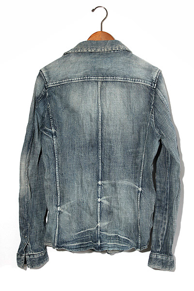 junhashimoto ジュンハシモト HOOK DENIM SHIRTS シワ加工フック 