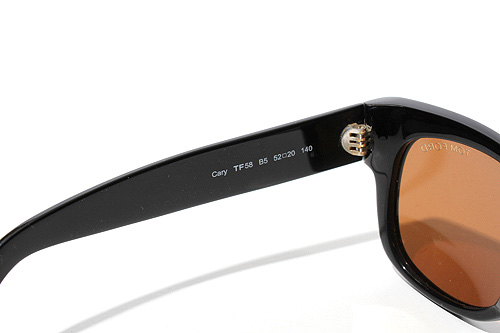 TOM FORD トムフォード Cary TF58 B5 52□20 140 サングラス Black