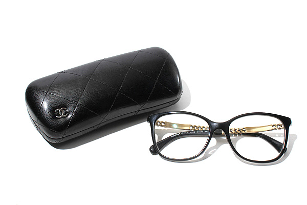 CHANEL シャネル 3343A c.622 54□17 140 眼鏡 メガネ サングラス 黒縁  