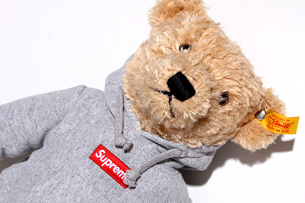supreme teddy bear hoodie