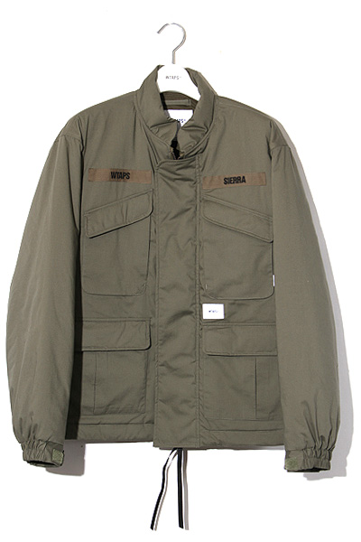 未使用品 2019AW WTAPS ダブルタップス MC JACKET.COPO.TAFFETA M-65 