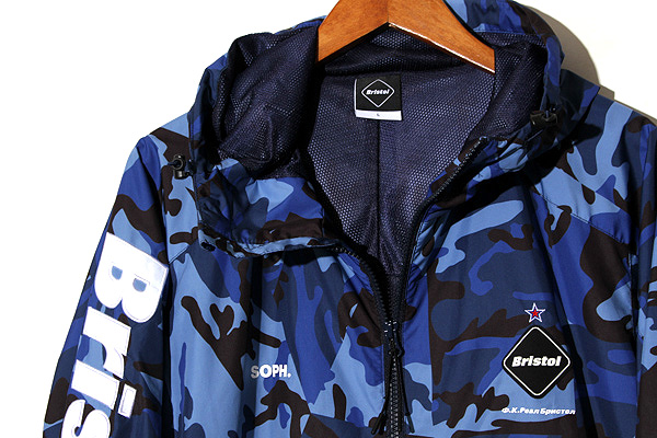 2018SS F.C.R.B FCRB SOPH Bristol CAMOUFLAGE PRACTICE JACKET  