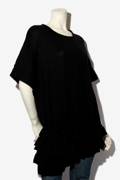 Ray Beams レイビームス ニット チュニック ワンピース Black 黒 レディース 004 ベクトルパーク