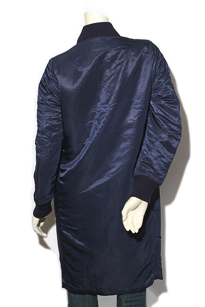 Mame Kurogouchi マメクロゴウチ Ma 1 ロング コート ブルゾン Mm15aw C0056 1 Navy ネイビー レディース 004 ベクトルパーク Mame Kurogouchi マメクロゴウチ Ma 1 ロング コート ブルゾン Mm15aw C0056 1 Navy ネイビー レディース 004 ベクトルパーク