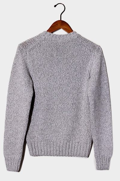 未使用品 18aw Cruciani クルチアーニ カシミヤ ケーブルクルーネックニット セーター 46 Grey グレー 21 15 0428 115 メンズ 004 ベクトルパーク
