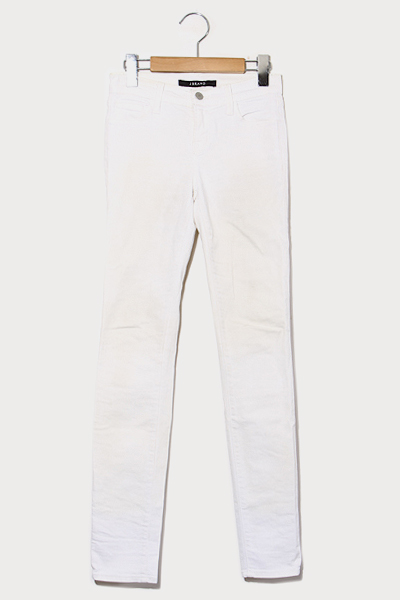 J Brand ジェイブランド 811c028 Blanc Mid Rise Skinny スキニー デニムパンツ ジーンズ 24 White ホワイト レディース 004 ベクトルパーク