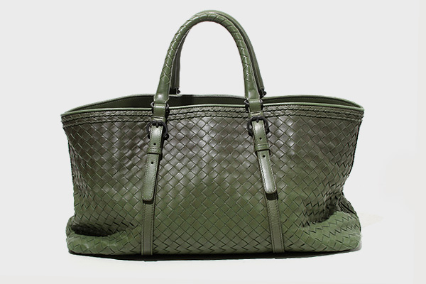 Bottega Veneta ボッテガヴェネタ Vcha0 3300 ショルダーバッグ イントレチャート トートバッグ グリーン レディース 004 ベクトルパーク