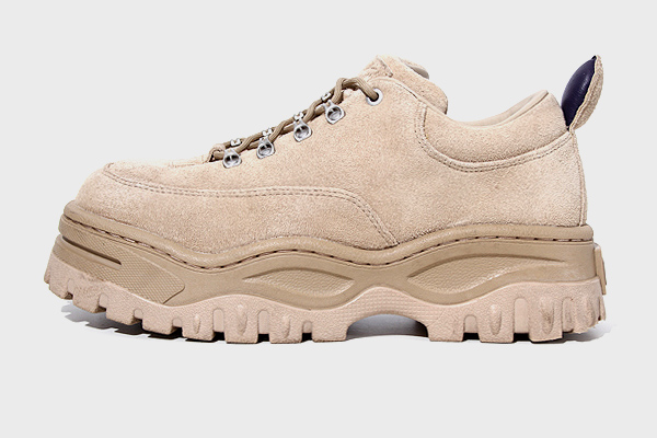 Eytys エイティーズ 厚底 スウェード Angel エンジェル ローカット スニーカー 43 Beige ベージュ 0617 メンズ 004 ベクトルパーク