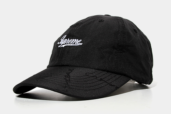 aw Supreme シュプリーム Script Logos 6 Panel Cap 6パネルキャップ F Black ブラック メンズ 004 ベクトルパーク