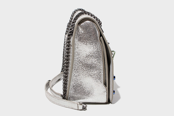 未使用品 FURLA フルラ DIANA ディアーナ Wチェーン フラップ 