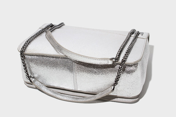 未使用品 FURLA フルラ DIANA ディアーナ Wチェーン フラップ 
