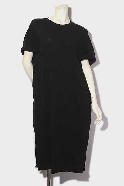 Blanc Basque ブランバスク Pe ストレッチ 綿天竺op 異素材 ワンピース 38 Black ブラック 93 933 レディース 004 ベクトルパーク