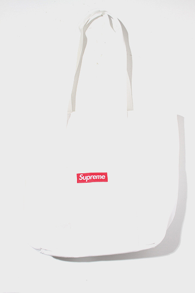 aw Supreme シュプリーム Canvas Tote キャンバス トートバッグ White 白 メンズ 004 ベクトルパーク