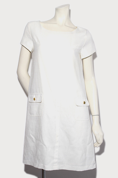 Te Chichi テチチ ショートスリーブ フロントポケット ワンピース M Off White オフホワイト 434 レディース 004 ベクトルパーク Te Chichi テチチ ショートスリーブ フロントポケット ワンピース M Off White オフホワイト 434 レディース 004 ベクトルパーク