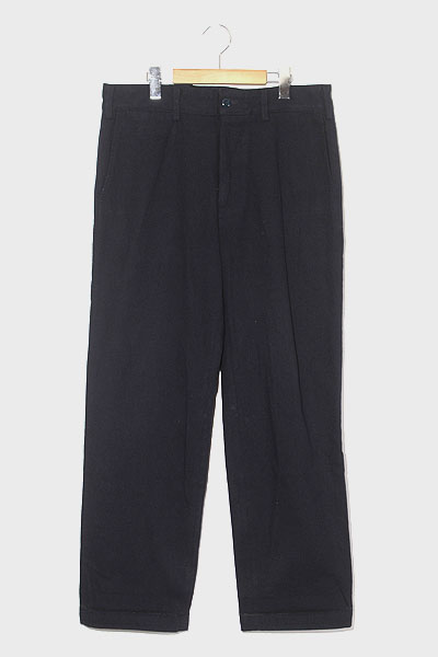 Sonic Lab ソニックラブ ウール ワイド ストレート パンツ M Dark Navy ダークネイビー メンズ 004 ベクトルパーク