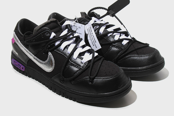 27.5cm 未使用品 NIKE × OFF WHITE ナイキ オフホワイト DUNK LOW The 