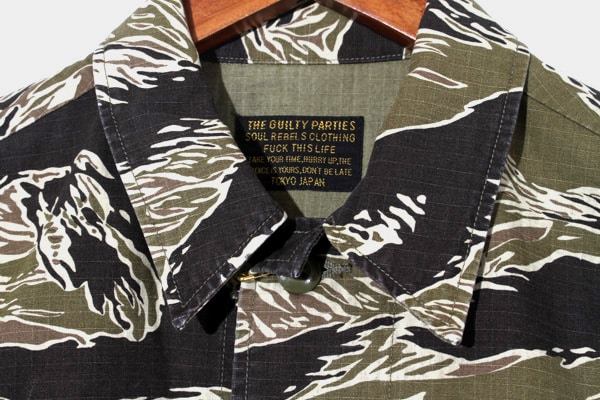 L 未使用品 2021AW WACKO MARIA ワコマリア TIGERCAMO FATIGUE JACKET 