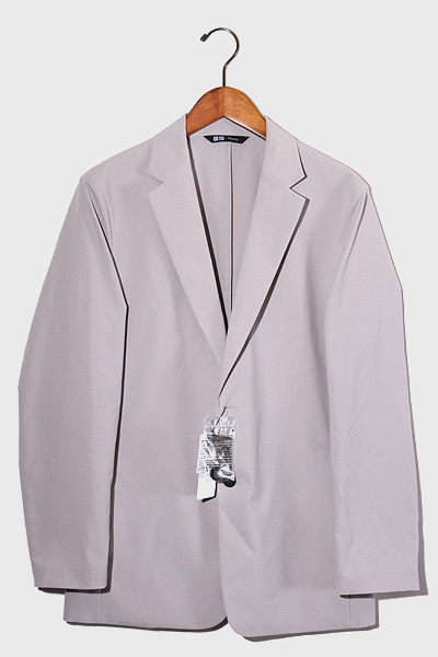 未使用品 22ss Uniqlo Theory ユニクロ セオリー 2b 感動ジャケット テーラード M Light Gray ライトグレー 311 メンズ 004 ベクトルパーク