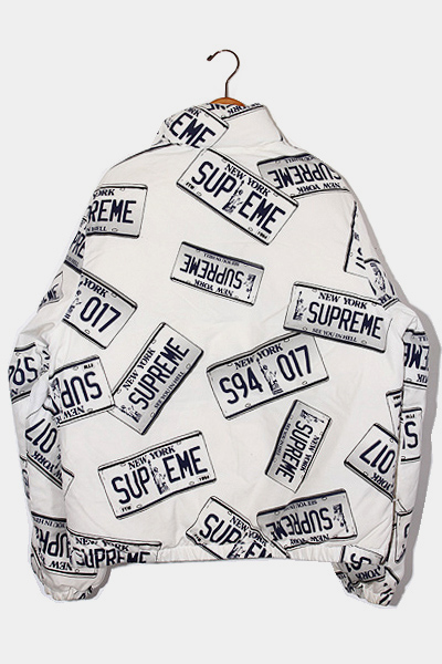 white supreme coat