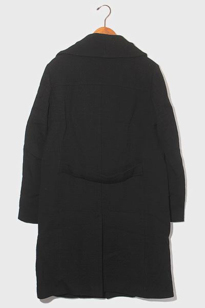 SHAREEF シャリーフ WOOL JQ WRAP COAT ウール ジャガード ラップ 