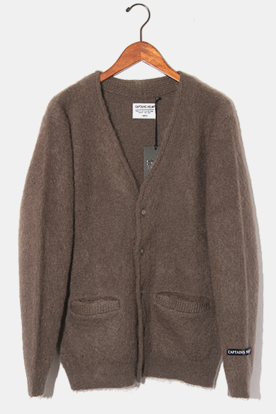 未使用品 CAPTAINS HELM キャプテンズヘルム HEAVY MOHAIR CARDIGAN 