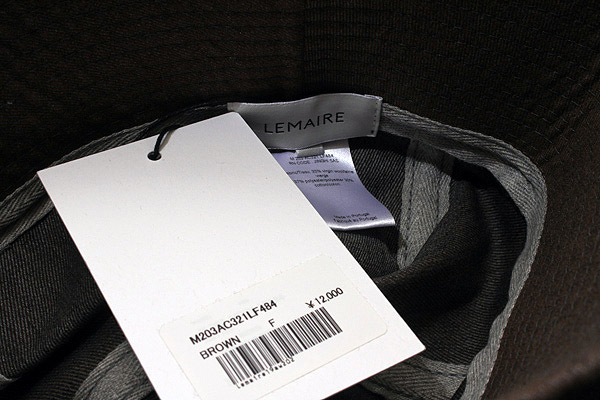 未使用品 2021AW LEMAIRE ルメール Bucket Hat バケットハット F BROWN/● メンズ レディース LEMAIRE ⁄ ルメール | small croissant bag スモール クロワッサン