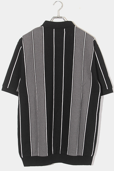 新品 WACKOMARIA 23SS STRIPED JAQUARDPOLO L | finiscapital.com