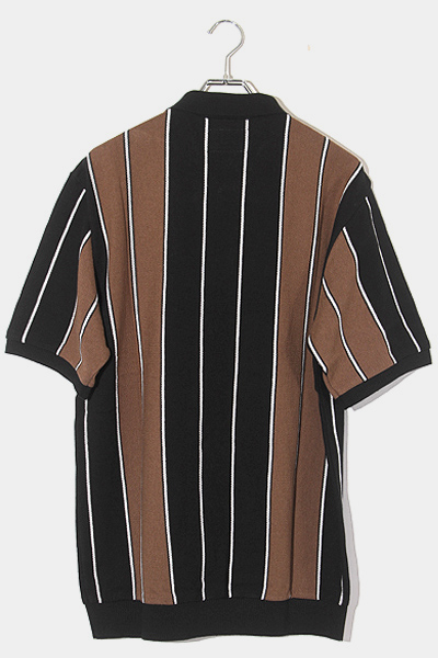 未使用品 2023SS WACKO MARIA ワコマリア STRIPED KNIT POLO SHIRT