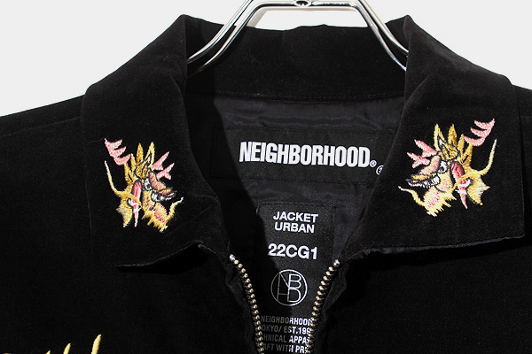 2022SS NEIGHBORHOOD ネイバーフッド SIZE:M SOUVENIR / C-JK 刺繍 