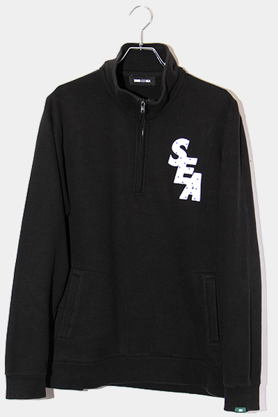 WIND AND SEA ウィンダンシー SIZE:L SDT (Dot) Half Zip Sweat Tops 